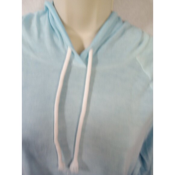 So Womens Large Blue Hooded Sweatshirt - Picture 2 of 9